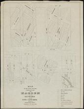 Map of Outlying Lots and Parcels of Land Near Harlem in the 12th Ward of the City of New York Belonging to Archibald Watt