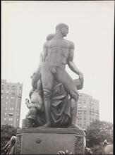 Eugene Savage Fountain, detail, Grand Army Plaza.