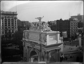Top of Admiral Dewey Arch