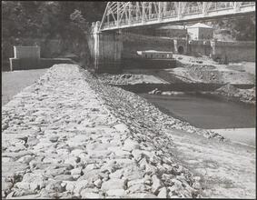 [Embankment of the Old Croton Dam.]
