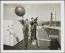 New York University. University Heights campus. Weather bureau instrument platform