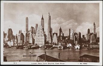 Lower New York Skyline, East River
