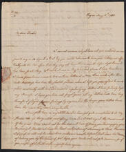 Letter from John Quincy Adams to Peter Jay Munro, May 3, 1784