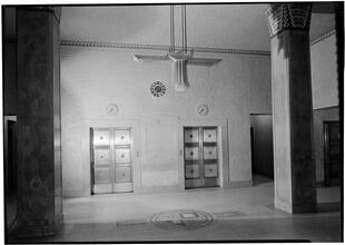 Brooklyn Law School. Elevator doors.