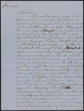 Letter from Thomas Jones to Arabella Jones Floyd, May 5, 1782