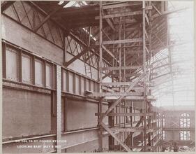 74 St Power Station Looking East