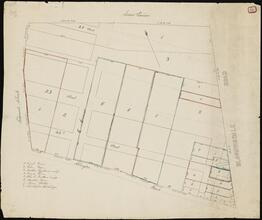 [Map of land along Abbington Road, from 6th Avenue to Bloomingdale Road]