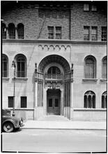 West side Y.M.C.A. South exterior, men's entrance 3.