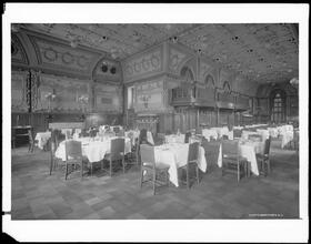 32 West 40th Street. Engineers Club dining room.