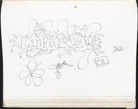 MAN 2 [Page in Chi Chi 133's black book.]