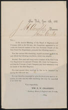 [Resolution that each active member of the New York Fire Department will be assessed twenty cents by Companies.]