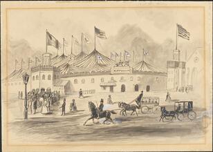 [Franconi's Hippodrome.]