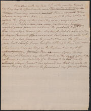 Letter from John De Lancey to James De Lancey, November 6, 1792