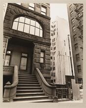 Brownstone Front and Skyscraper