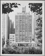 7 Gracie Square. Apartment building. View from park