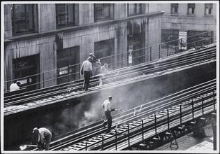 [Cutting rails.]