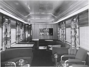 [Chesapeake and Ohio Railway sleeping car.]