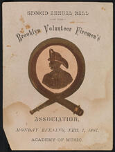 Second Annual Ball of the Brooklyn Volunteer Firemen's Association