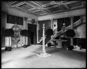 Room inside the William Henry Poor house.