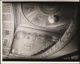 Fifth Avenue Theatre, Showing Chandelier, Rotunda, and Second Balcony