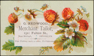 G. Redwood, Merchant Tailor