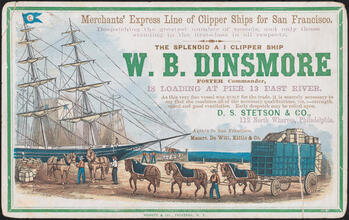 The Splendid A 1 Clipper Ship W.B. Dinsmore