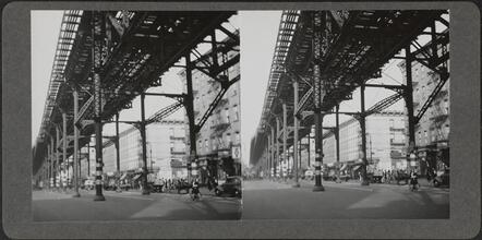 9th Avenue El train tracks.