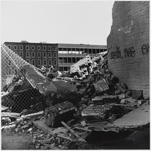 Rouse Development Site of Hilton Hotel, Front Street, April 1982.