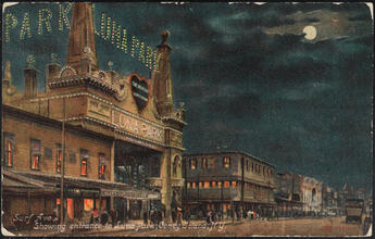 Surf Ave., Showing entrance to Luna Park, Coney Island, N. Y.
