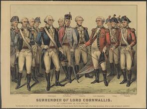 Surrender of Lord Cornwallis.