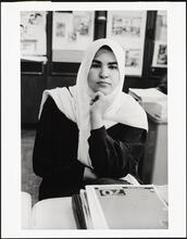 Iraqi Muslim Girl in ESL Class