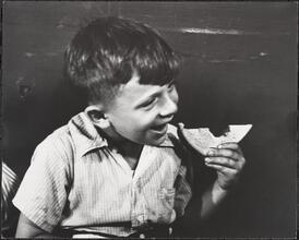 Grand Street Settlement House, Lunchtime: Soup, Sandwich and Milk, Maybe Half a Canned Peach.