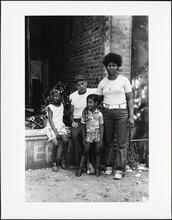 Candido with neighborhood kids