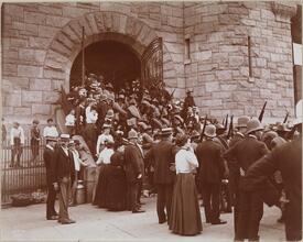 Spanish-American War, August 29, 1898/ Homecoming of the Seventy-first Regiment.