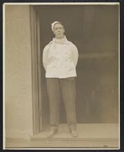 Hotel Biltmore, Mr. ---- dressed as a chef.