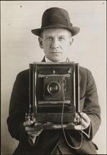 [Portrait of William Davis Hassler with hat.]