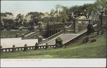 Terraces -- Central - Park. New York.