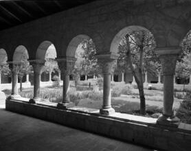 [Courtyard of the Cloisters.]