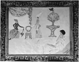 Art by Celebrities Sponsored by the Urban League [Maggie McNellis' painting.]