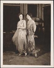 [Alexandra Carlisle as Greta Ellis and Lucile Watson as Fanny Pritchard in "Fools Errant".]