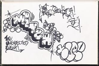 Mitch [Page in Daze's black book.]