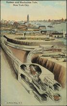 Hudson and Manhattan Tube, New York City.
