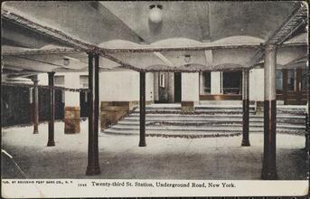 Twenty-third St. Station, Underground Road, New York.