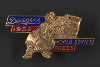 Dodgers 1952 World Series - Press