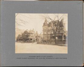 Riverside Drive at 90th Street, Cyrus Clark's Residence and also the Residence of John H. Matthews