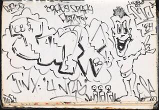 Jinx [Page in NRG's black book.]