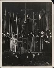 [The Inquisition scene of "The Miracle".]