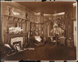[Residence. Interior, private sitting room.]