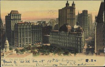 City Hall Park, N. Y. City.