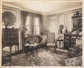 Mr. A. M. Pentz's Apartment - 1000 Park Avenue. N.Y.City. Library